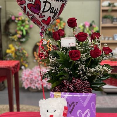 <span style="font-weight: 400">Give your special someone the perfect combination of a dozen red roses and goodies to go with it!</span>

<span style="font-weight: 400">They'll marvel at your planning and don't worry, we will give you all the credit!:)</span>

<span style="font-weight: 400">We've taken all the guesswork out of your Valentine decision and put it all here for you to easily choose what you want to pick out.</span>

<span style="font-weight: 400">Whether they love chocolate (who doesn't?), a cute little stuffed animal or even just a simple card to convey your heartfelt sentiments, you can't go wrong with this bundle o' love!</span>

<span style="font-weight: 400">Build your bundle, pick the things you like and we'll do the rest!</span>

<span style="font-weight: 400">Make this Valentine's Day unforgettable with this ultimate gift combo!</span>

<b>PLEASE NOTE: Images are only representative of items offered-individual options may vary based on availability.</b>