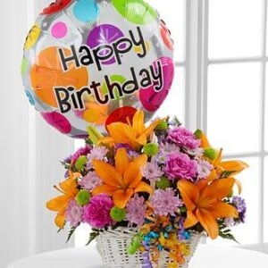 Happy Blooms Basket by FTD