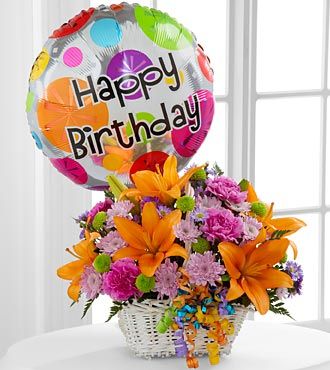 Happy Blooms Basket by FTD